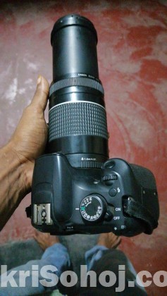 Canon EOS 1300d With 75-300